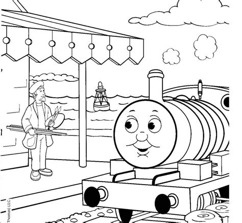 Percy The Train Coloring Pages at GetColorings.com | Free printable colorings pages to print and ...
