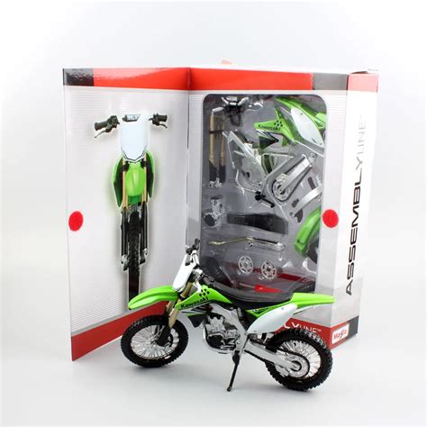 Aliexpress.com : Buy 1:12 scale maisto Kids Kawasaki KX 450F Assembly ...