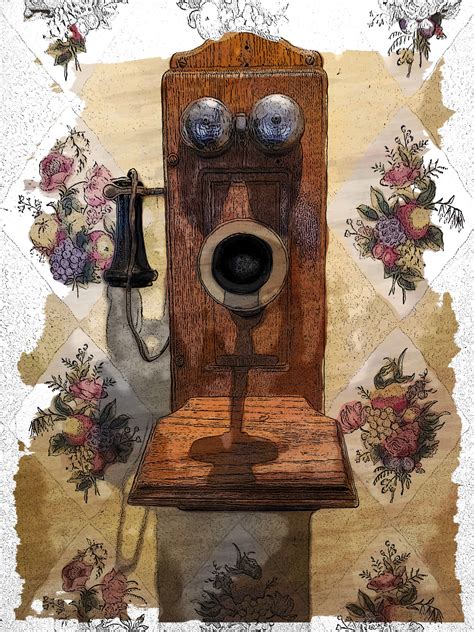 Vintage Telephone Artistic Free Stock Photo - Public Domain Pictures