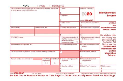 1099 Form Ohio Printable - Printable Forms Free Online