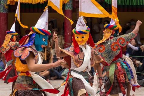 Hemis Tsechu Festival is a Tantric Buddhist Ceremony at Hemis Monastery Editorial Stock Photo ...