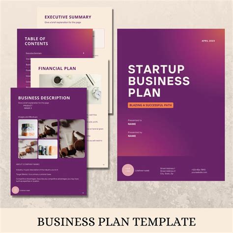 Business Plan Template Sample Pdf Printable Schedule - vrogue.co