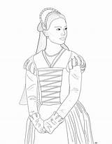 Tudor Coloring Pages sketch template