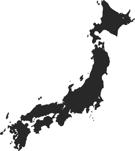country map japan 37797980 PNG