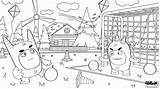 Pogo Stick Coloring Pages sketch template