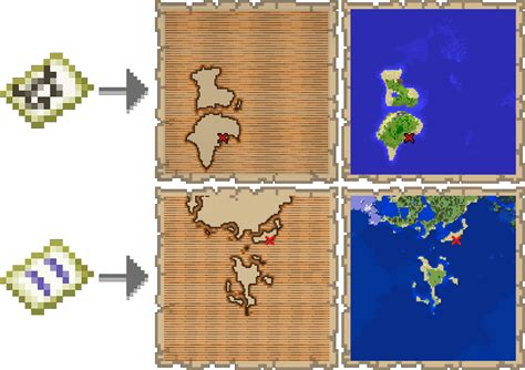 Type of Maps in Minecraft Java and Bedrock - Lookingforseed.com