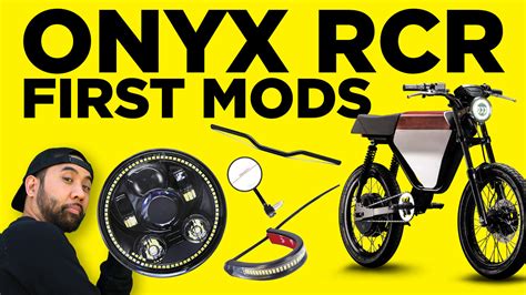 Our First Onyx RCR Mods — RunPlayBack