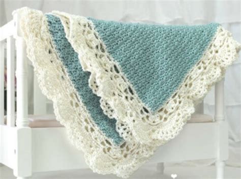 Baby Blanket Crochet Patterns With Beautiful Edging | The WHOot ...