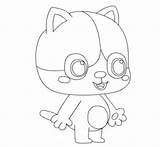 Baby Bus Characters Coloring Pages sketch template