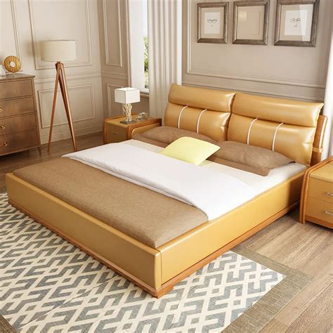 1.8m Double Bed Tatami Room Master Bed Bedrooms Simple Modern Bed #CE 101-in Bedroom Sets from ...