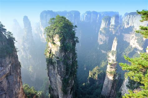 Zhangjiajie Wulingyuan National Park in Hunan, China / ©lzf/Getty ...