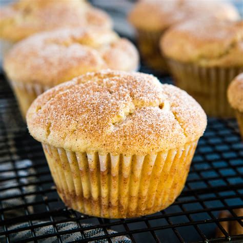 Cinnamon Sugar Muffins {Easy Muffin Recipe} - The Busy Baker