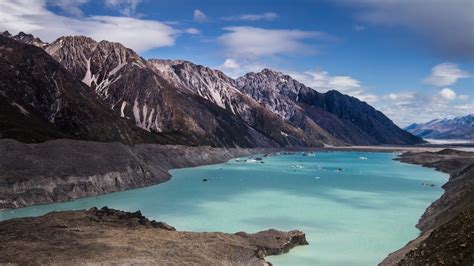 Tasman Glacier Terminal Lake is a Fascinating Glacial Encounter