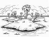 Island Coloring Experience  Coloring Page sketch template