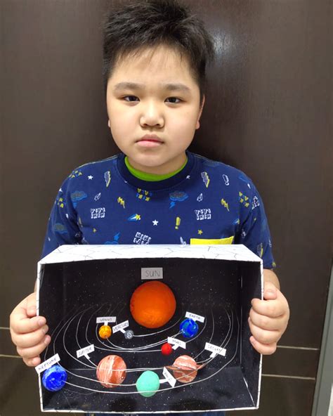 3D Solar System Model | Sekolah Rendah Rafflesia Puchong