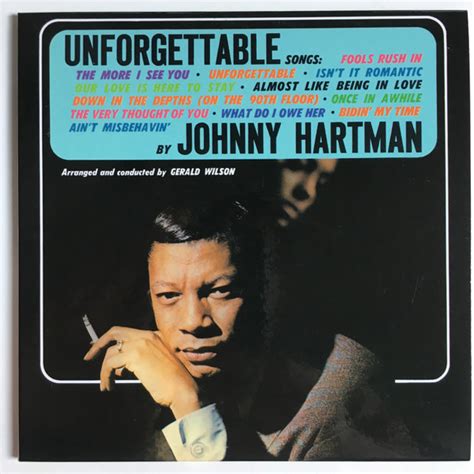 Johnny Hartman - Unforgettable Songs (2002, Paper Sleeve, CD) | Discogs