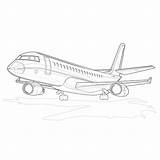 Jet Plane Coloring Pages Printable Airplane Color Page sketch template