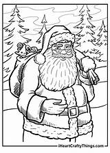Free Printable Coloring Pages Of Santa Claus Unleash Your Creativity  sketch template