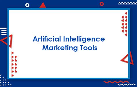 Artificial Intelligence Marketing Tools: Top AI Marketing Tools for ...