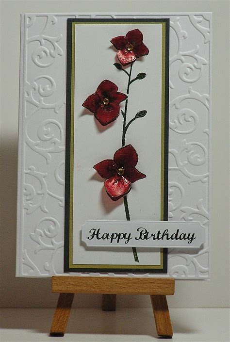 Cathy's Card Spot: Birthday Orchid