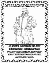 Shakespeare Coloring Pages Sketch Page sketch template