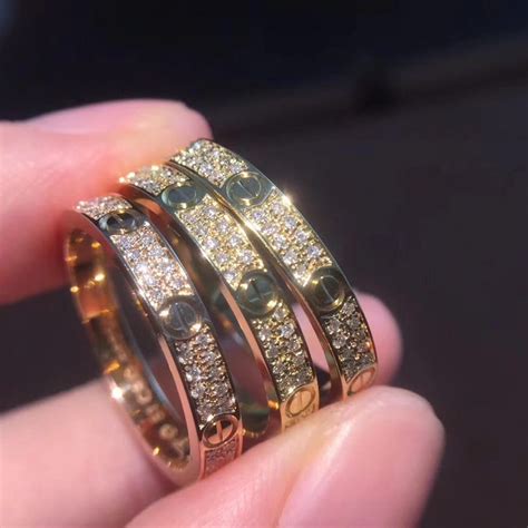 Love Ring, SM | Top Brand 18K Gold Jewelry Replica Cartier Jewelry, Fake Van Cleef & Arpels ...