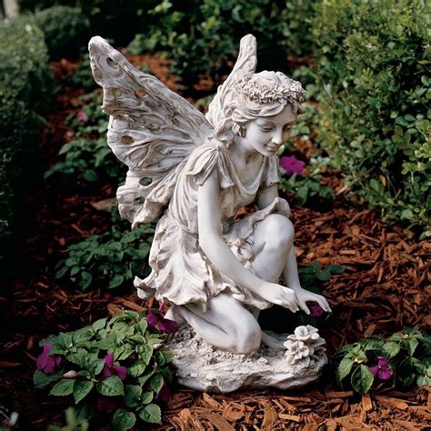 40 Stunningly Beautiful Statues Of Fairies And Angels For Your Home & Garden