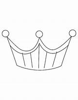 Platinium Princess Crown Coloring Page  NetArt crown sketch template