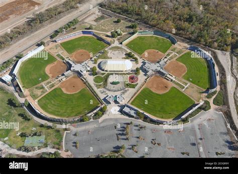 An aerial view of Big League Dreams Sports Park, Sunday, Jan. 17, 2021 ...