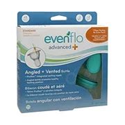 Evenflo Advanced Plus Angled & Vented, Assorted Colors, 6 oz Bottles - Shop Feeding at H-E-B