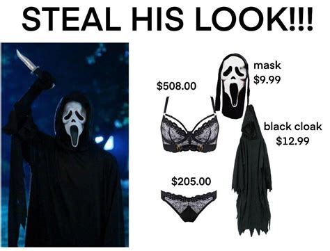 Steal Ghostface's Look | Steal Her Look / Steal His Look | Know Your Meme