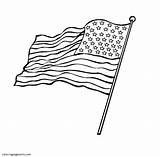 Free Printable American Flag Coloring Pages A Patriotic Activity For Kids sketch template