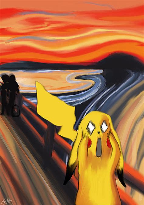 the scream parodies - famous panting parodies