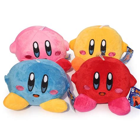 Aliexpress.com : Buy 4pcs/lot Free Shipping 5"12cm Cute Kirby Plush ...