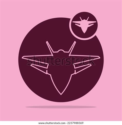 Combat Drone Icon Fighter Jet Silhouette Stock Vector (Royalty Free) 2237988369 | Shutterstock