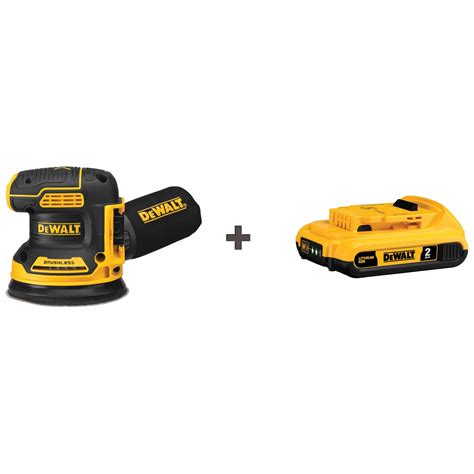 DEWALT, 20V MAX, Battery Included, Cordless Sander - 384LE3|DCW210B ...