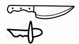 Cool Coloring Pages Knife sketch template
