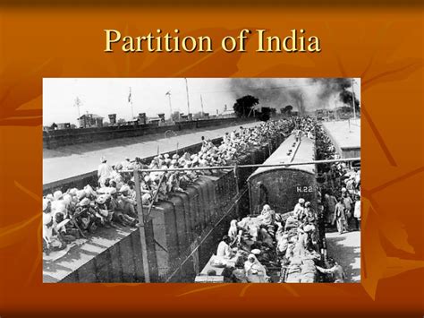 PPT - Partition of India PowerPoint Presentation, free download - ID:1047014