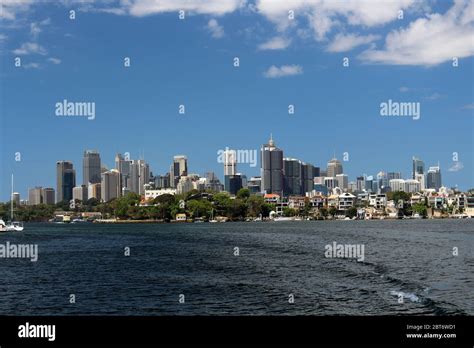 Sydney, view of the skyline, Australia Stock Photo - Alamy