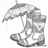 Rain Boots Coloring Pages  Free & Printable sketch template