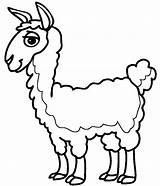 Lama Coloring Pages To Download And Print For Free sketch template