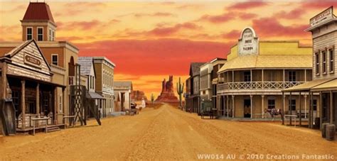 Wild West Town 2 | Backdrops Fantastic Australia