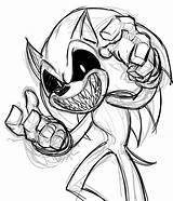 Sonic Exe 3 Coloring Page  Free Printable Pages For Kids sketch template