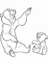 Brother Bear coloring Pages sketch template