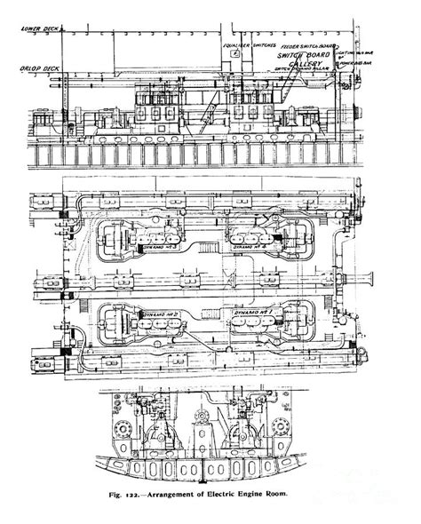 Titanic Engine Room Map