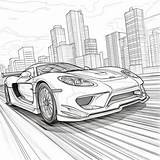 27 Coloring Pages Supercars Digital Download Printable  sketch template