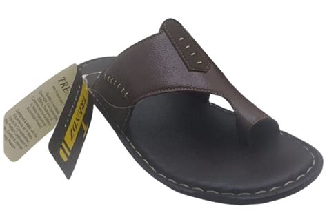 Pu Casual Wear Article 612 Men Leather Slipper, Size: 7, Rs 695 /pair | ID: 23367110930