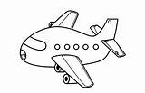Printable Airplane Coloring Pages sketch template