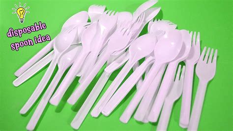 4 AMAZINGLY EASY WAYS TO REUSE/RECYCLE DISPOSABLE PLASTIC SPOON AND ...