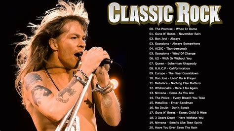 The Greatest Classic Rock Of All Time Best Classic Rock Song Of 80s 90s ...